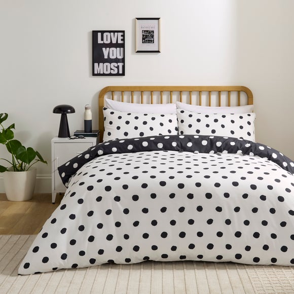 Official Dunelm Dottie Quilt Cover and Pillowcase Set product image