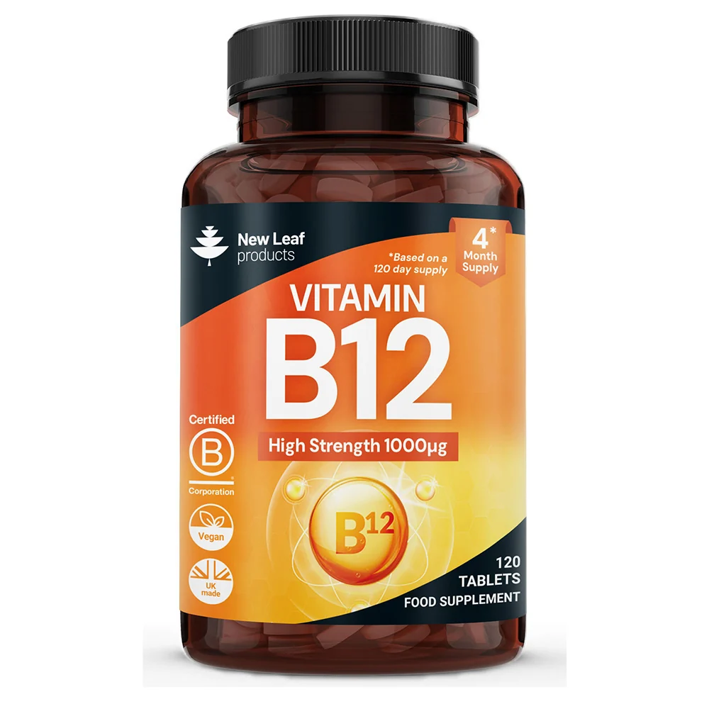 New Leaf Products Vitamin B12 120 Tablets