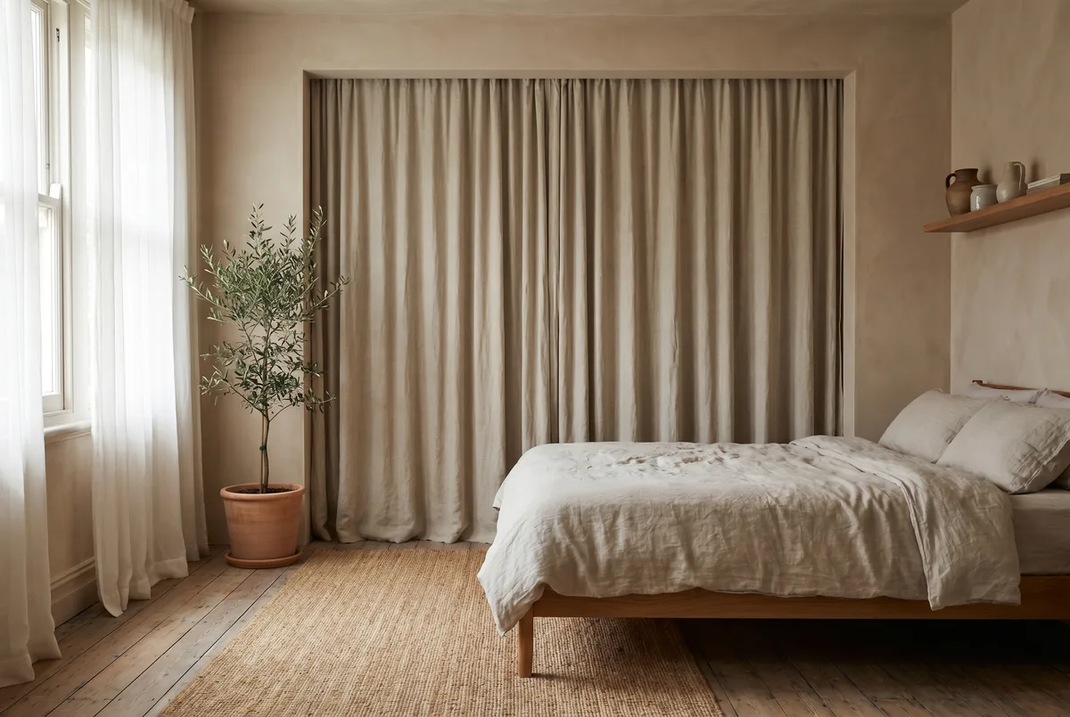 A Bedroom Closet Door Swap That Changed How the Whole Room Breathes