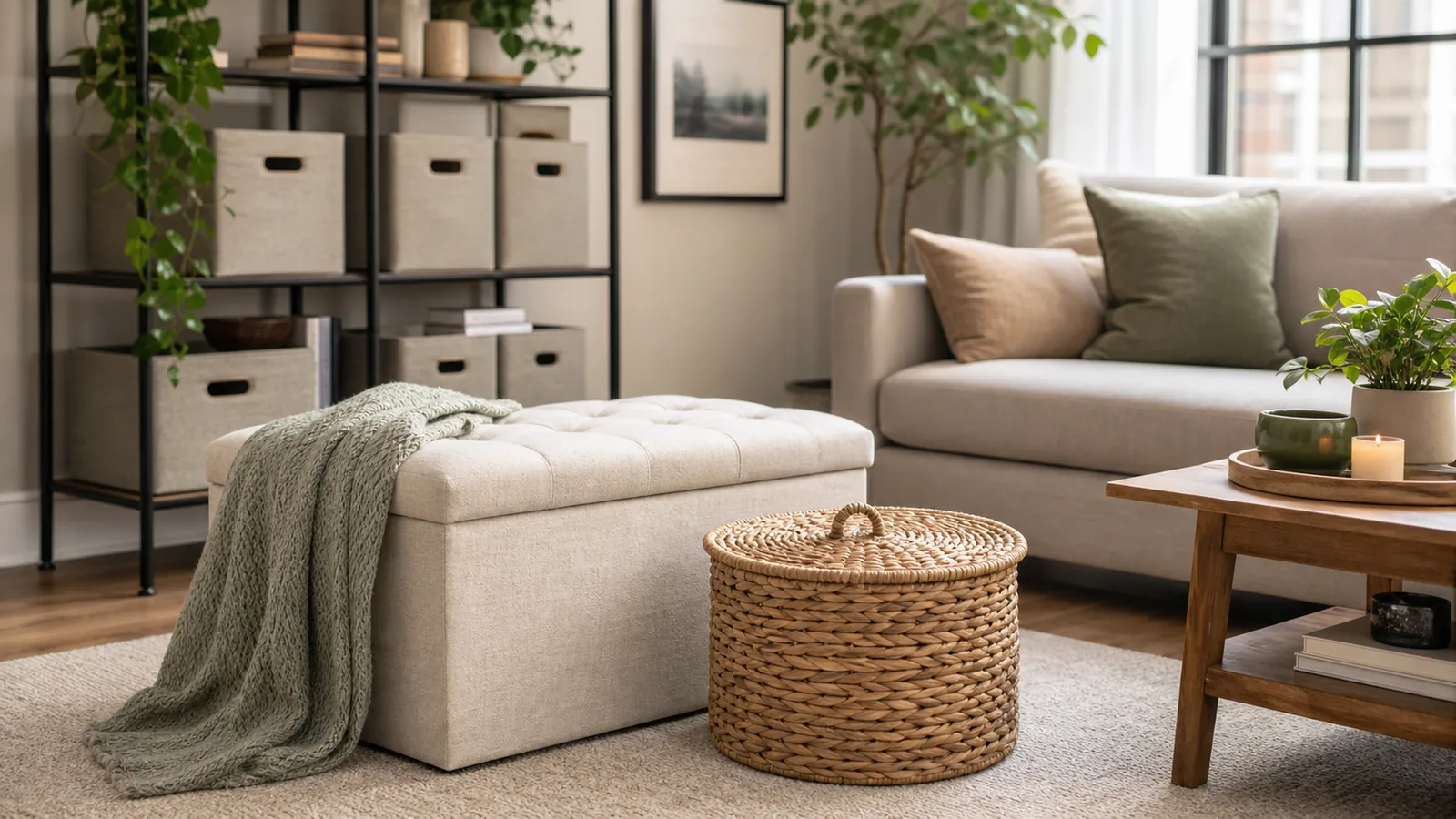 5 Soft Storage Pieces That Earn Their Space in a Small Home