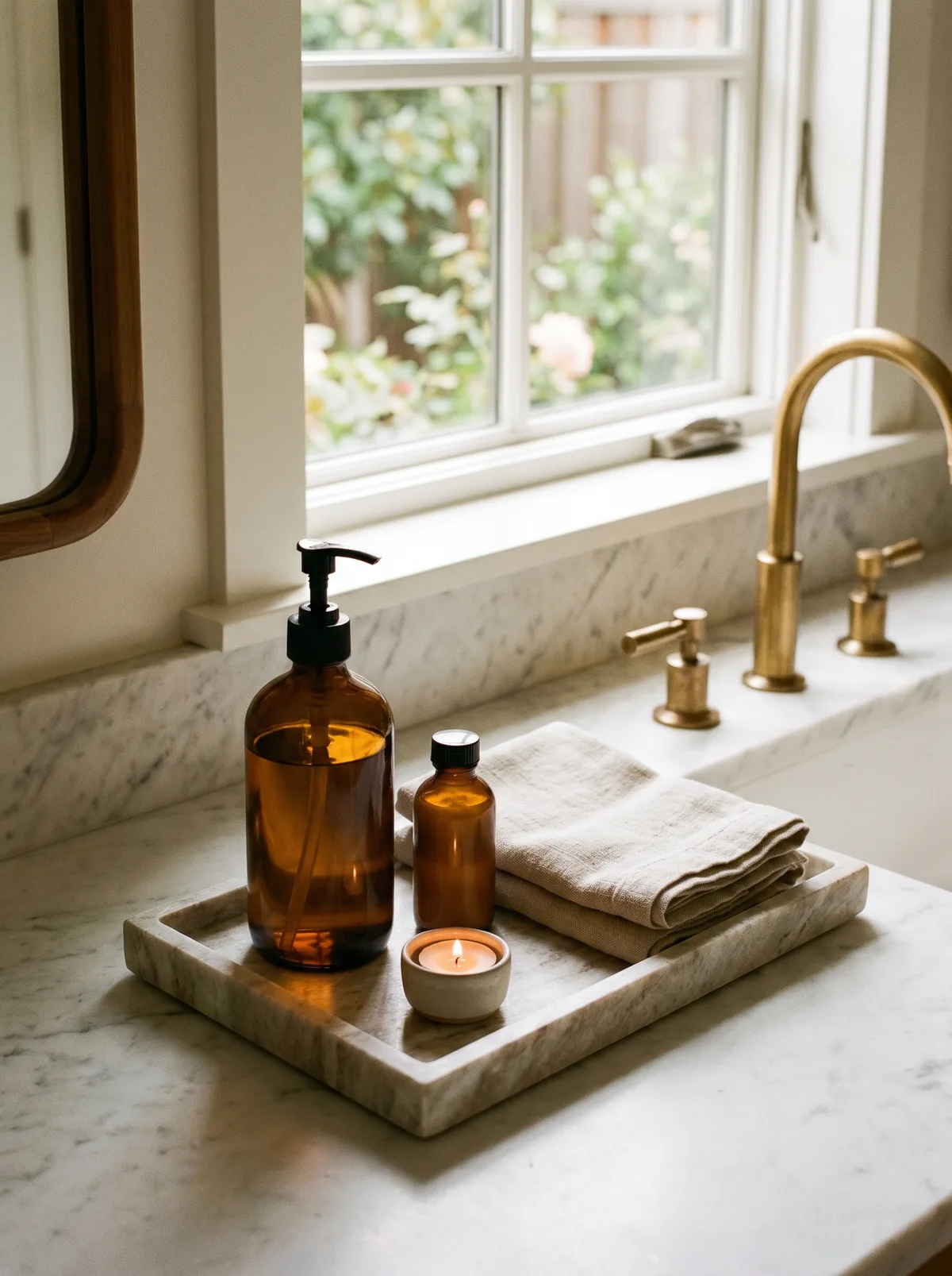 The Guest Bathroom Tray That Makes Every Visitor Think I Have My Life Together