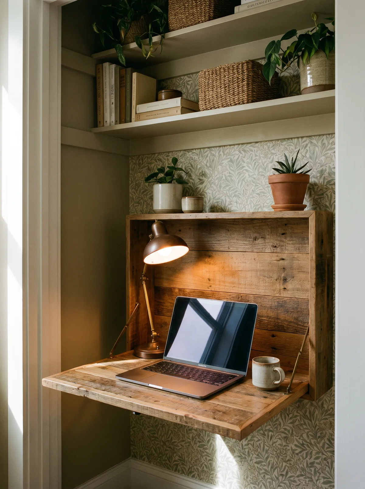 The Closet Office That Disappears When the Workday Ends