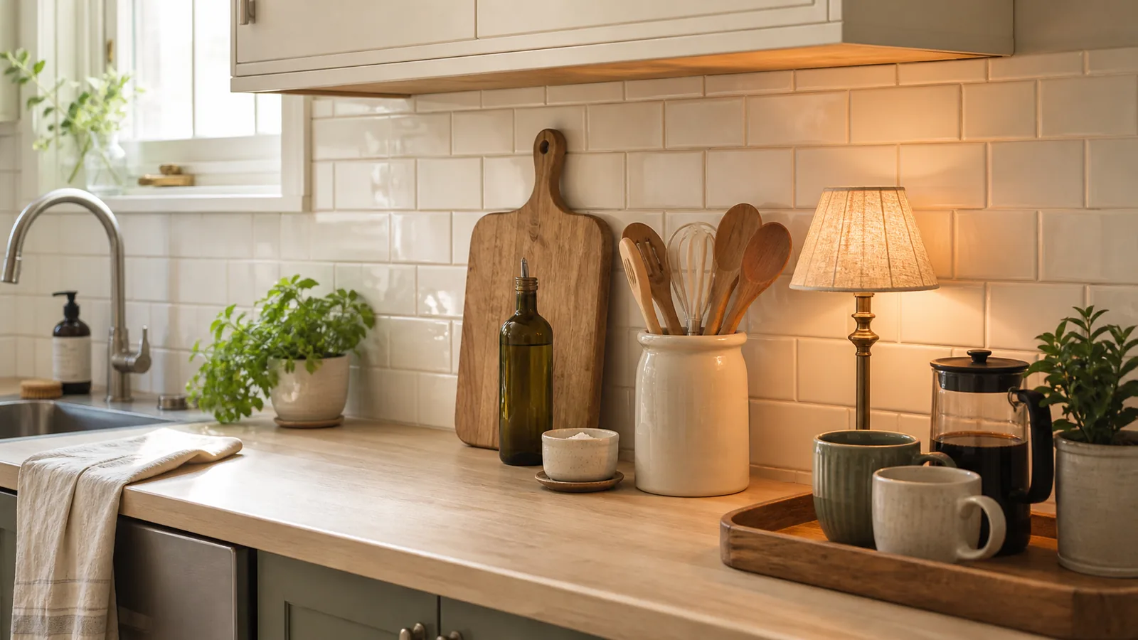Kitchen Counter Decor Ideas That Stay Useful
