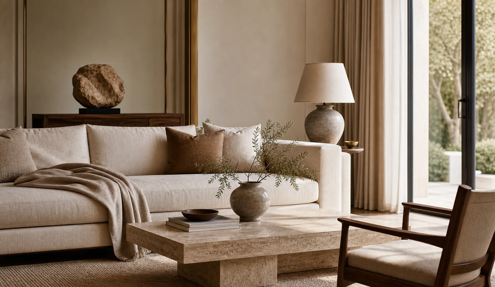 Luxurious Home Decor That Comes From Materials, Not More Stuff