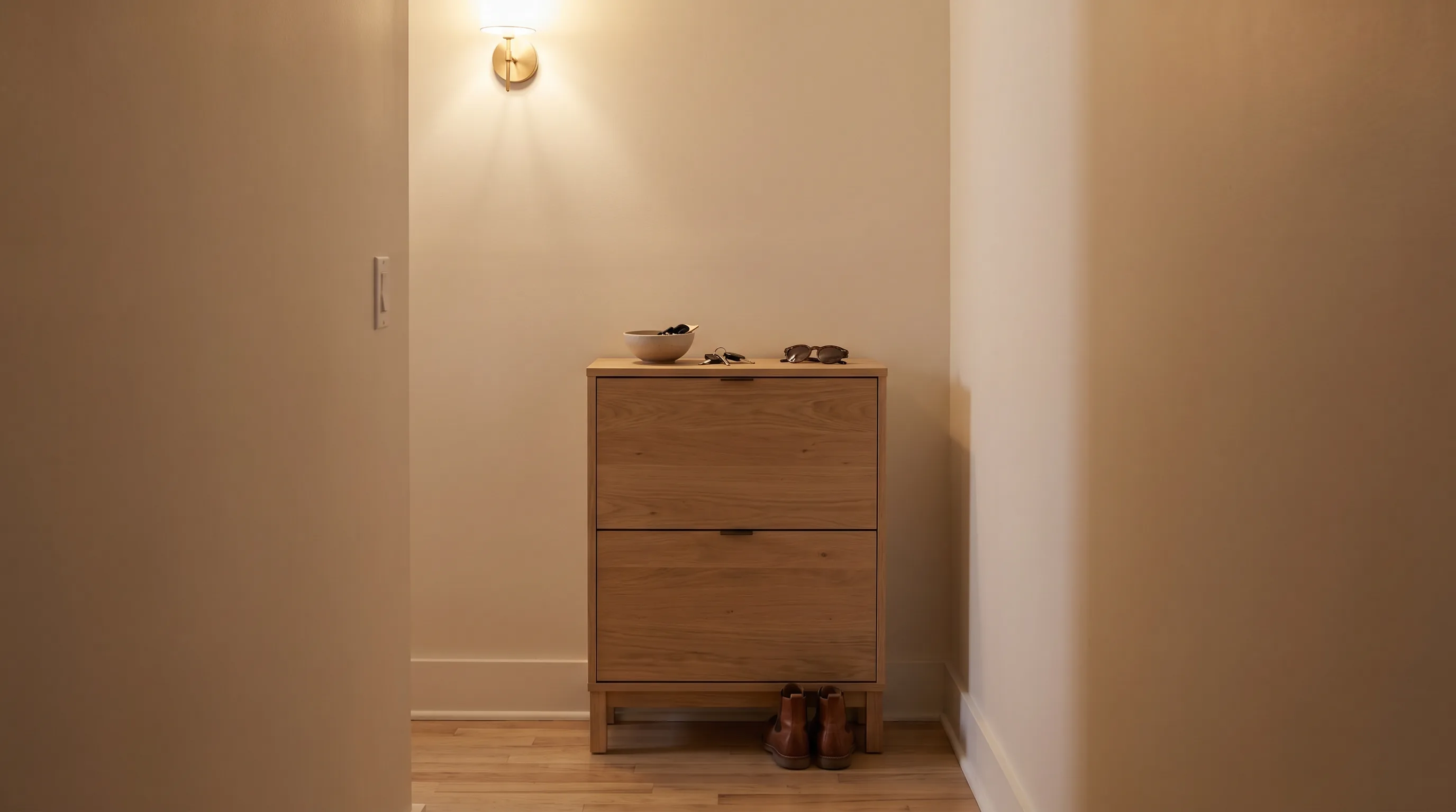 6 Slim Shoe Cabinets That Hide the Mess Without Eating the Entryway