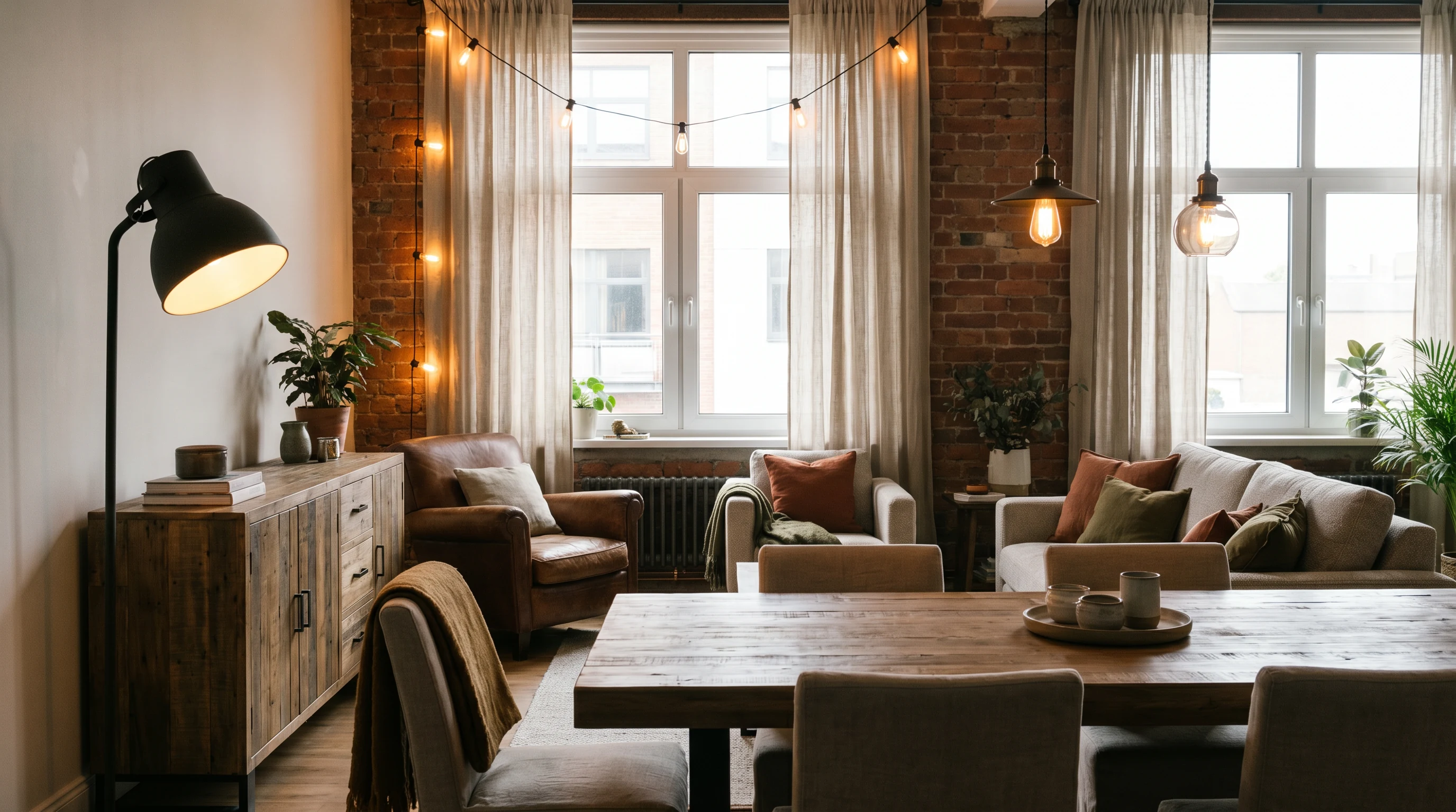 Soft Industrial Style for People Who Want Character Without a Cold Loft Vibe