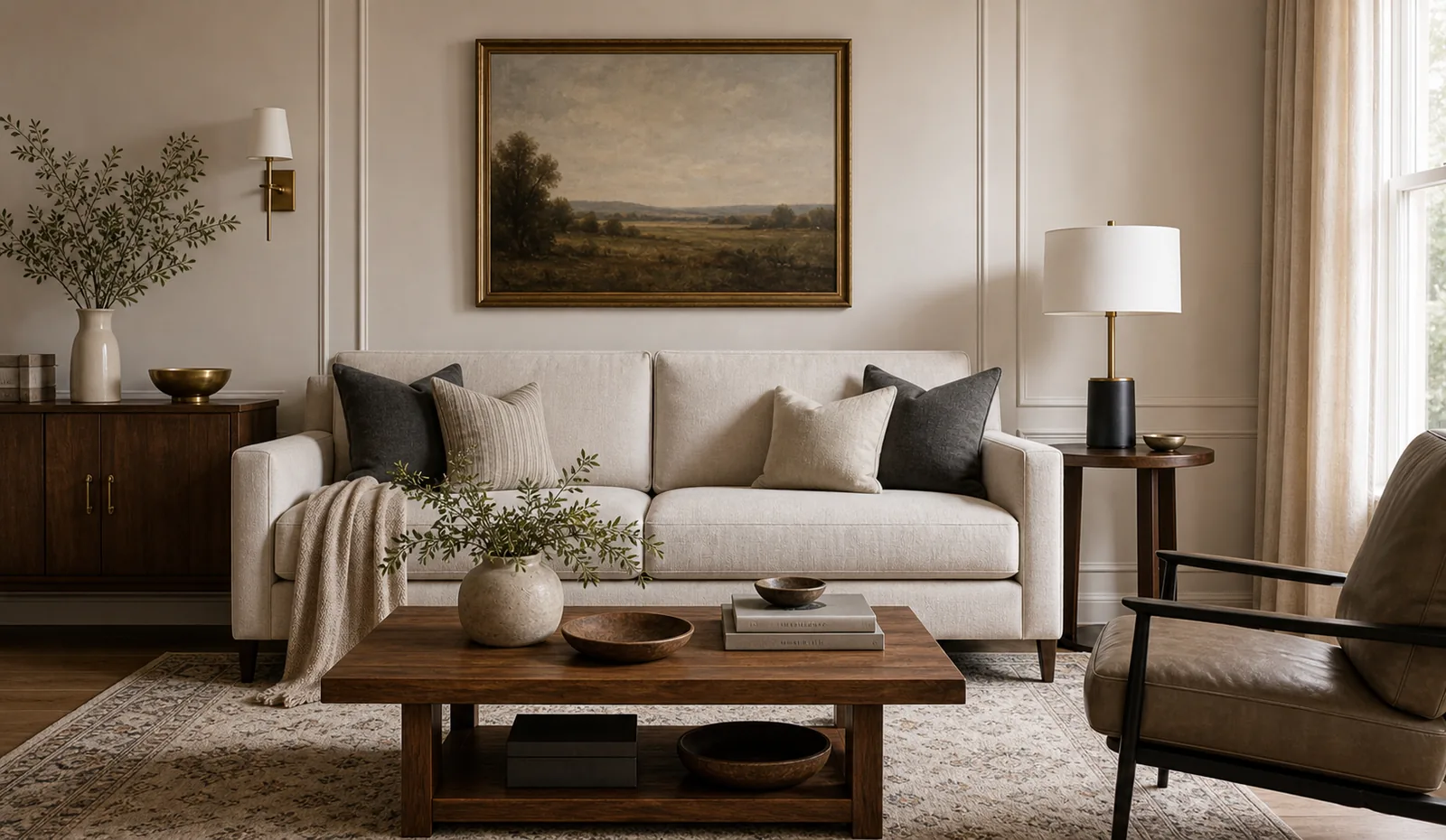 Transitional Home Decor: How to Mix Classic and Modern Calmly