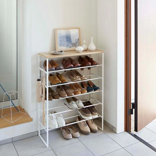 Yamazaki Tiered Shoe Rack from West Elm