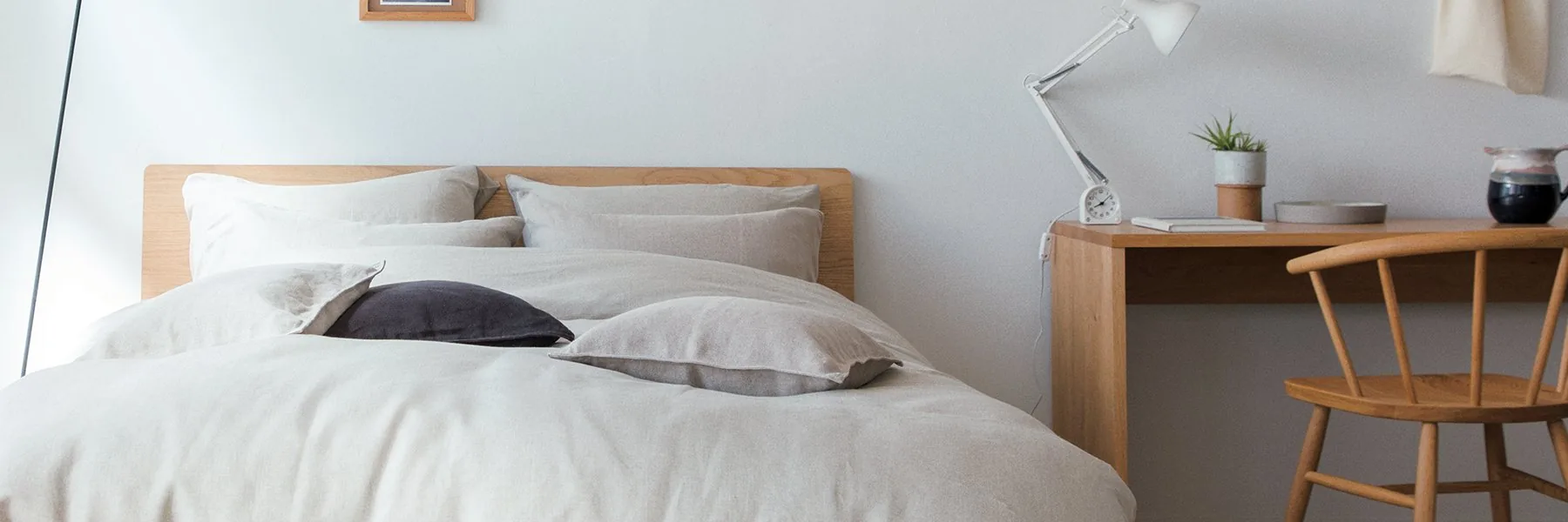 MUJI linen bedding