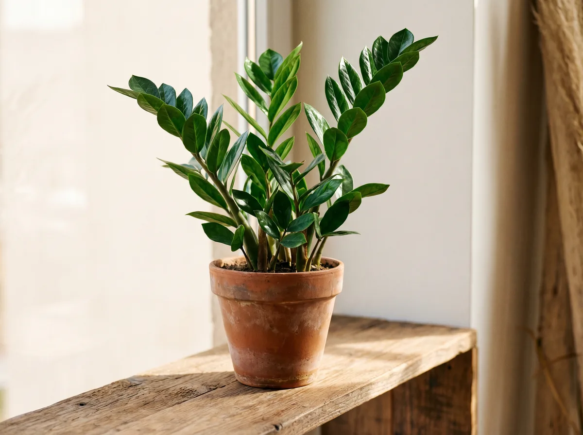 ZZ Plant in Terracotta Pot